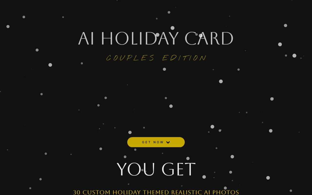 AI Holiday Cards screenshot