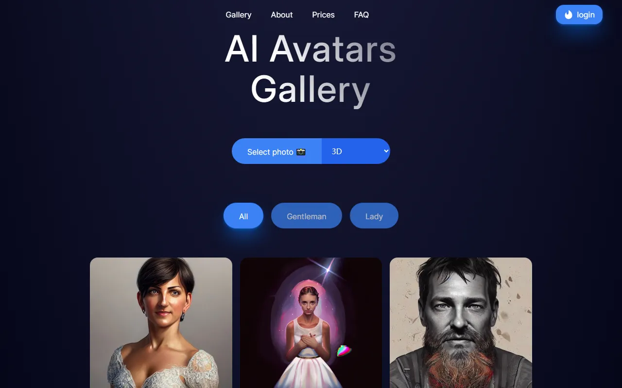 AI Portrait Generator screenshot