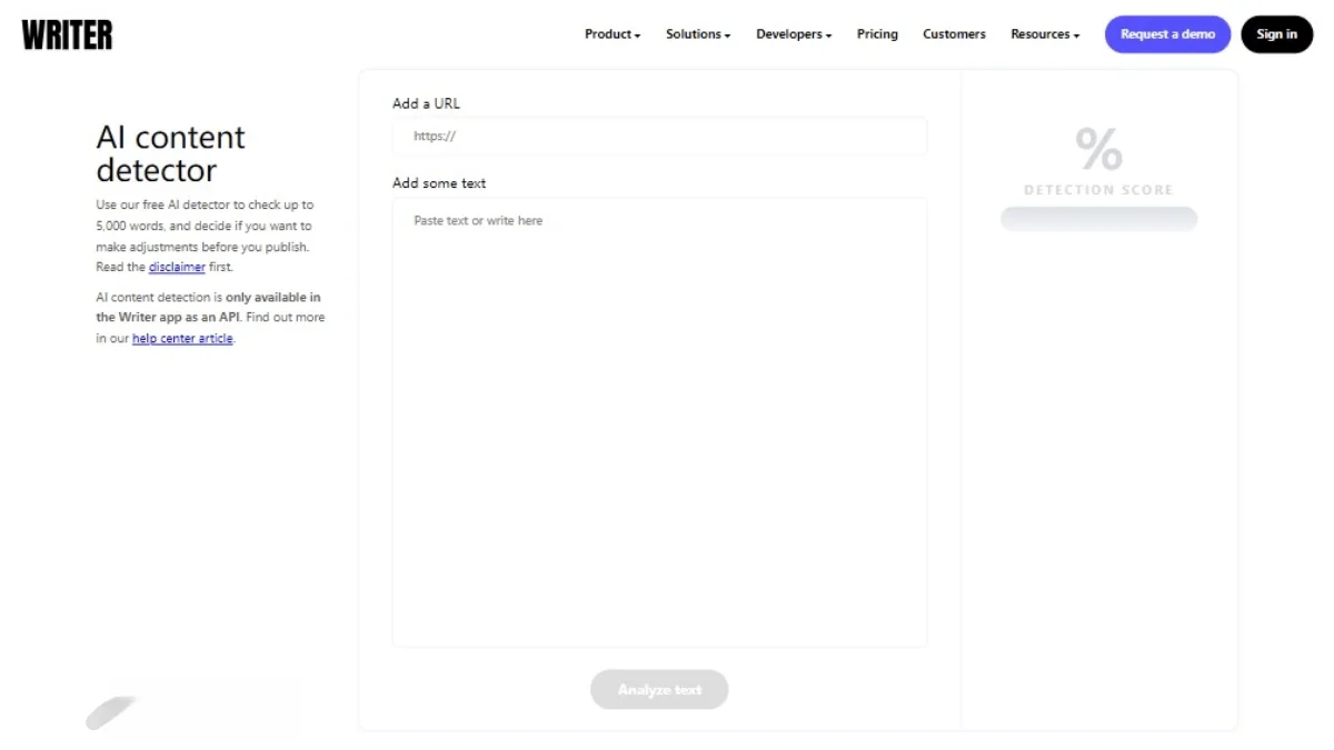 AI Voice Detector screenshot