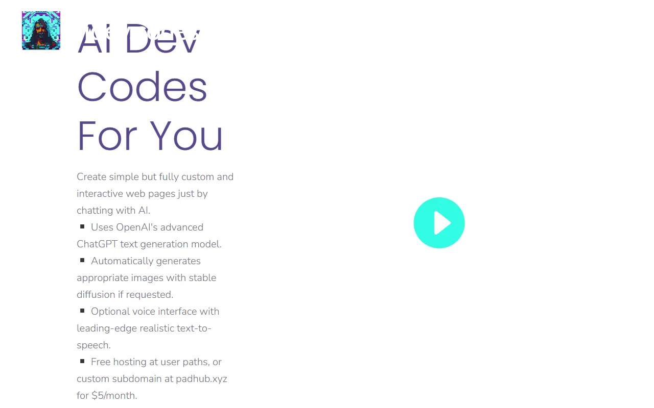 AIDev.Codes screenshot