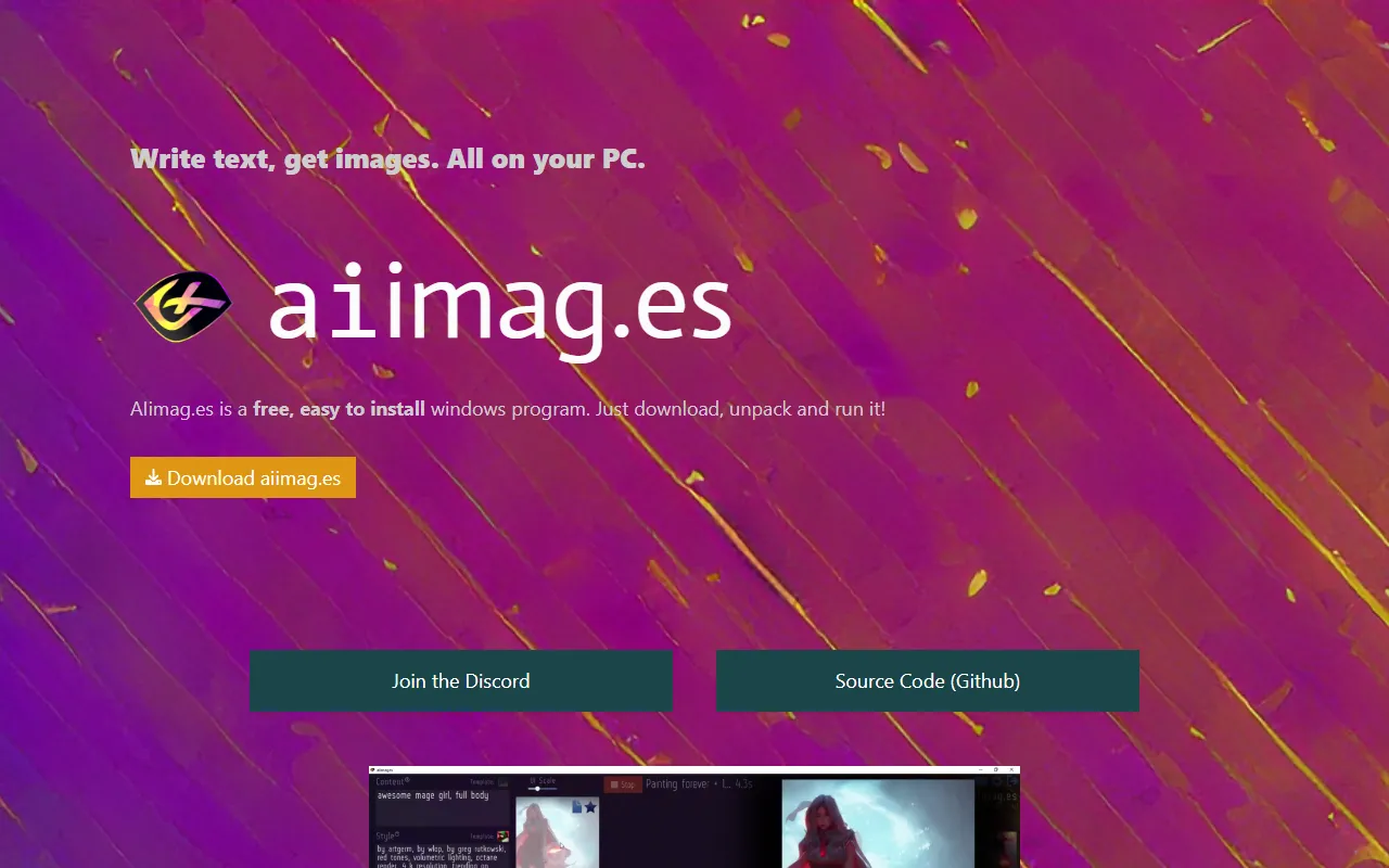 AIimages screenshot