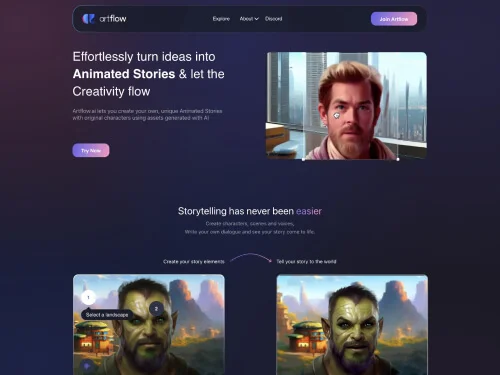 Artflow.ai screenshot