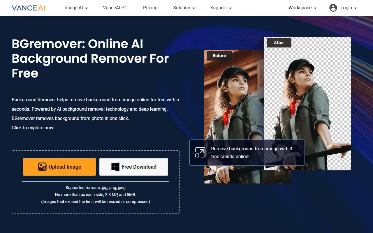 BGremover screenshot