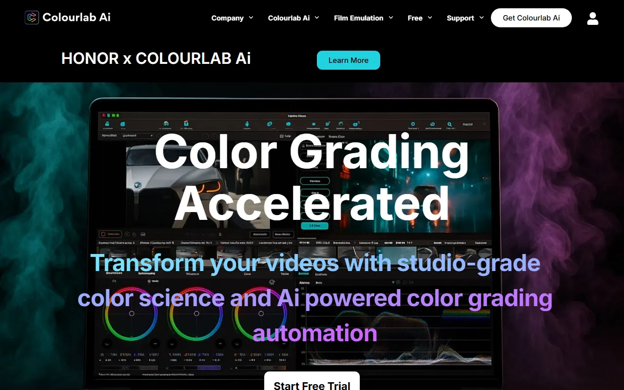 Colourlab.ai screenshot