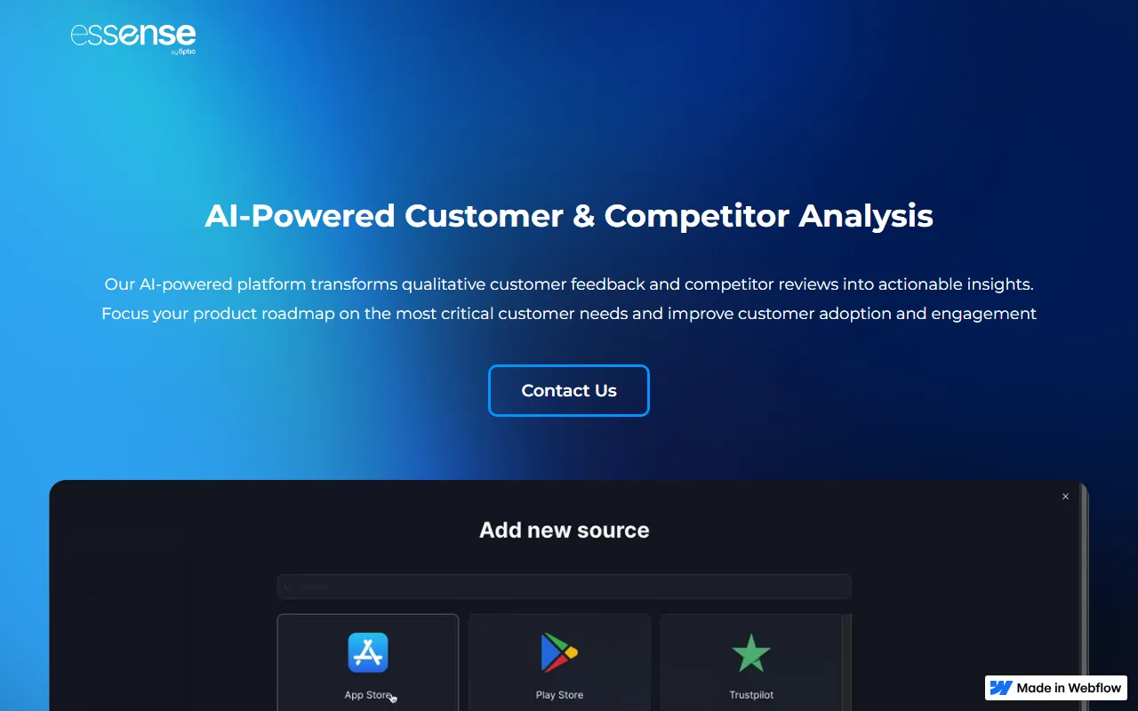 Essense AI screenshot