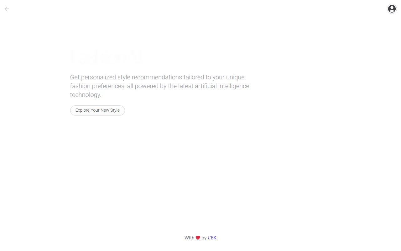 FashionAI screenshot