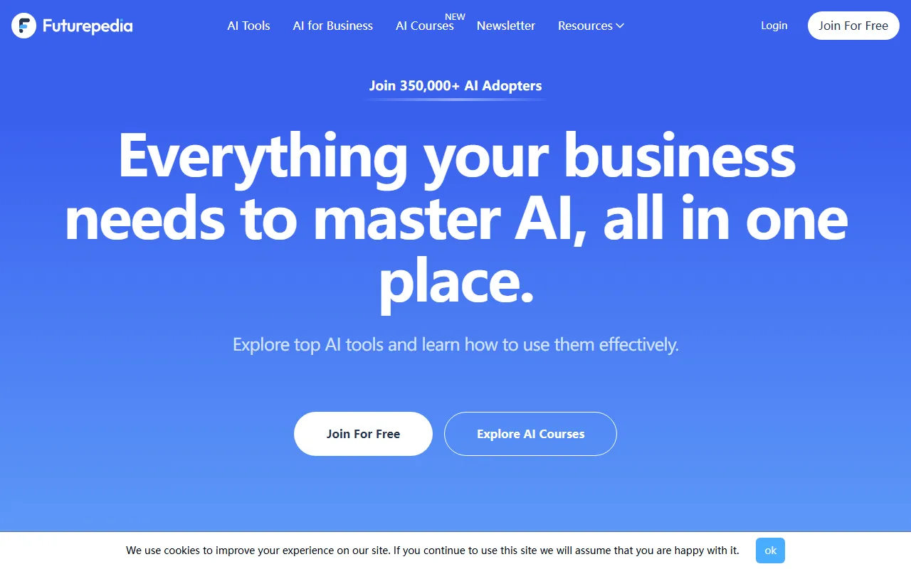 Futurepedia screenshot