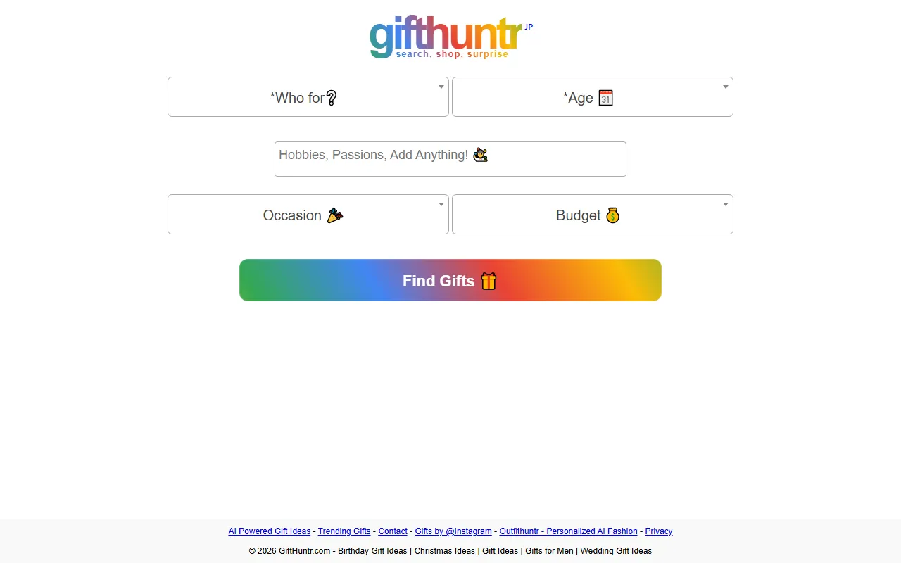GiftHuntr screenshot