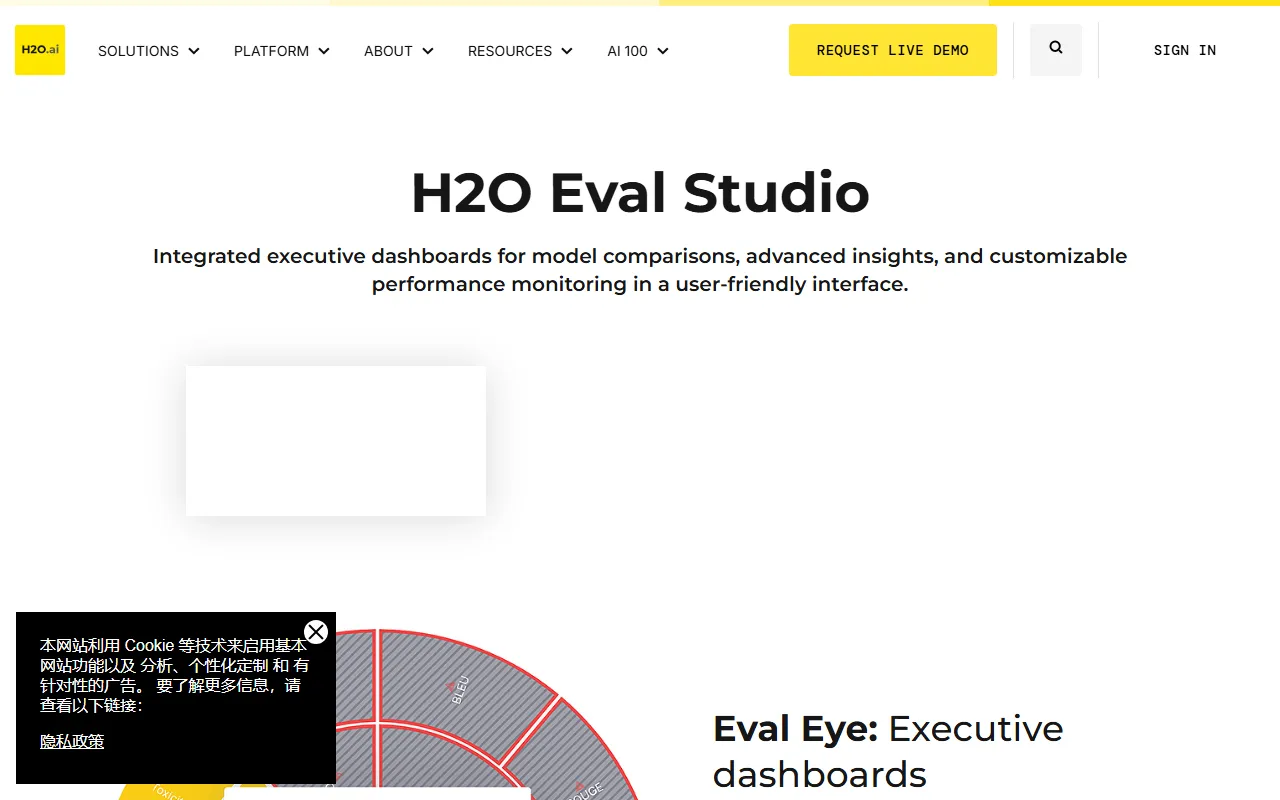 H2O EvalGPT screenshot