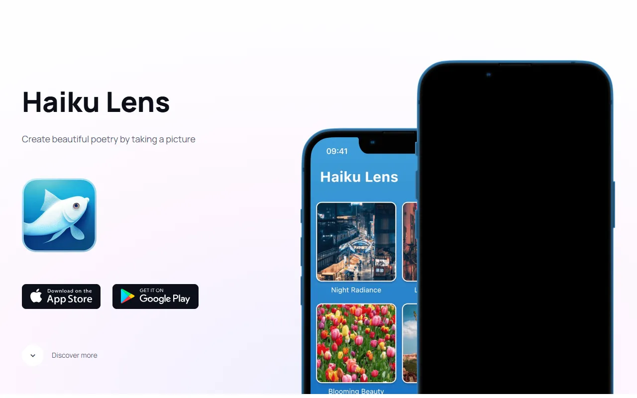 Haiku Lens screenshot