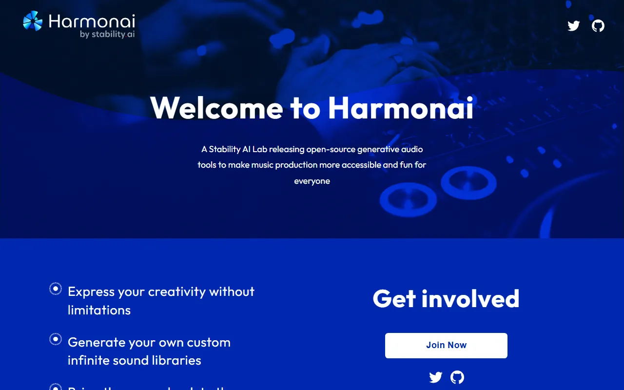 Harmonai screenshot