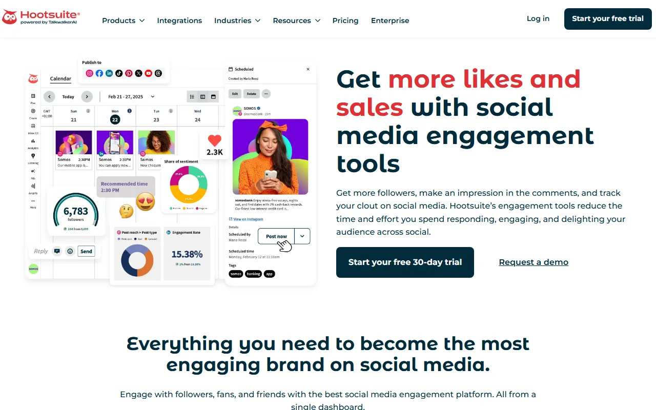 heyday by Hootsuite screenshot