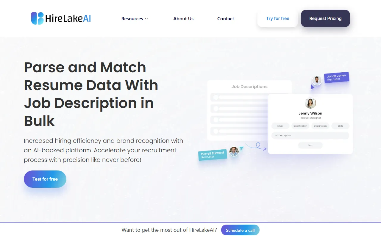 HireLakeAI screenshot