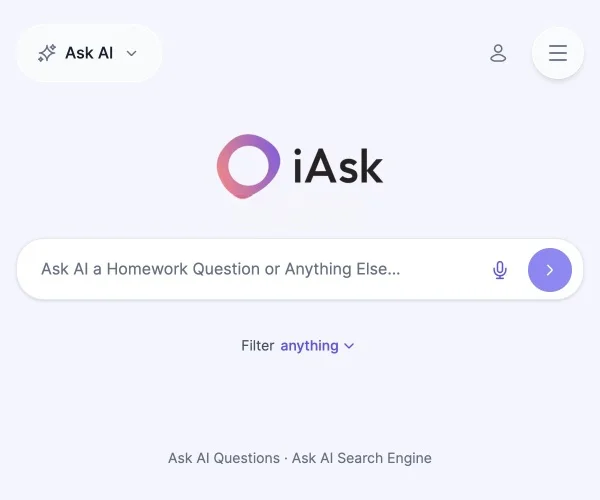 iAsk.AI screenshot