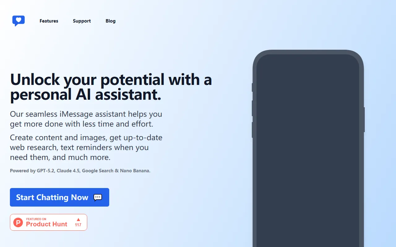 iChatWithGPT screenshot