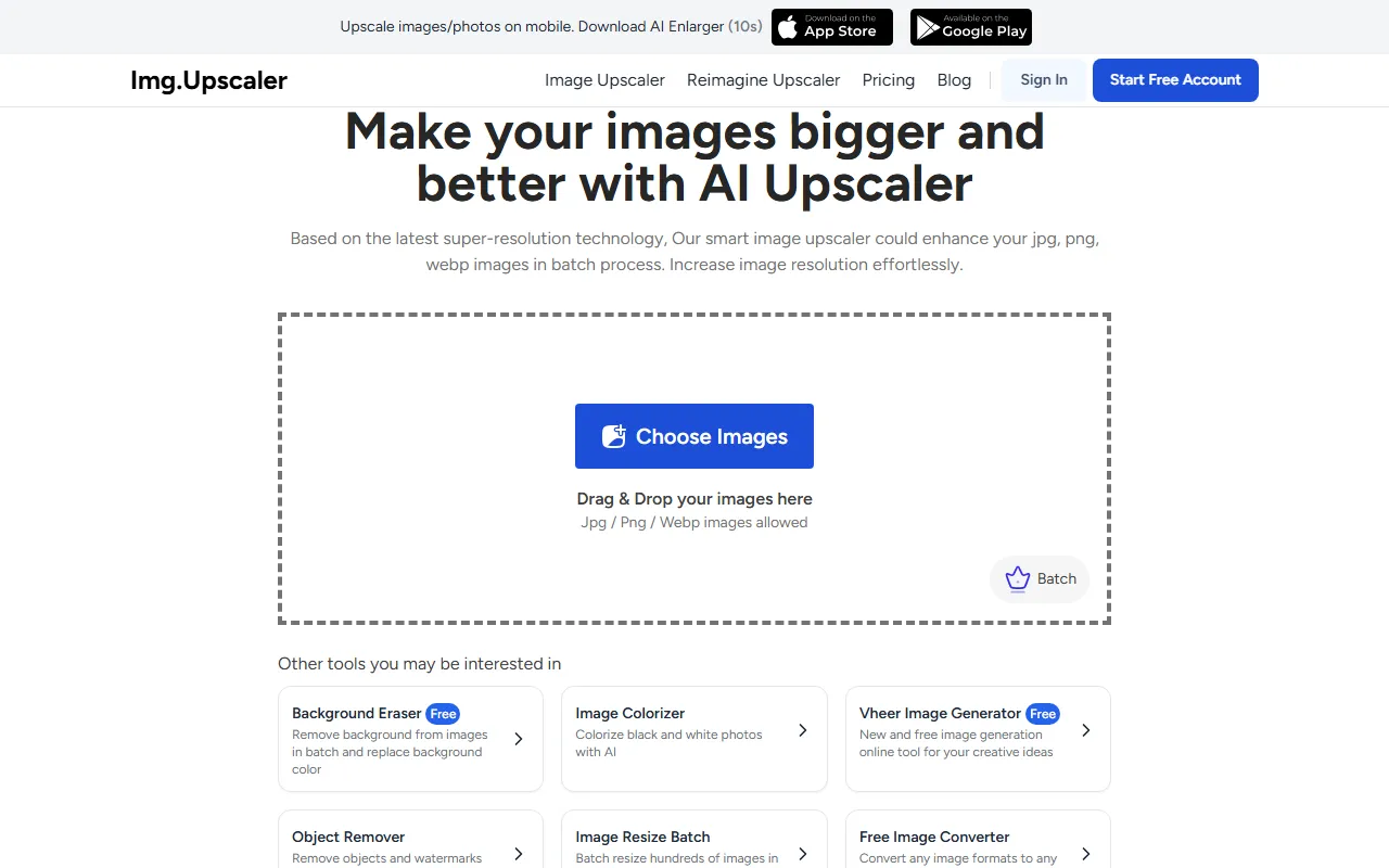 Img Upscaler screenshot