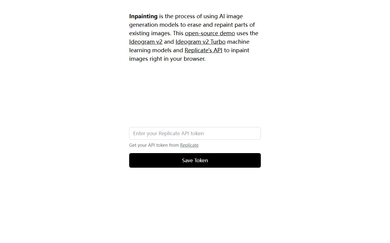 Inpainter screenshot