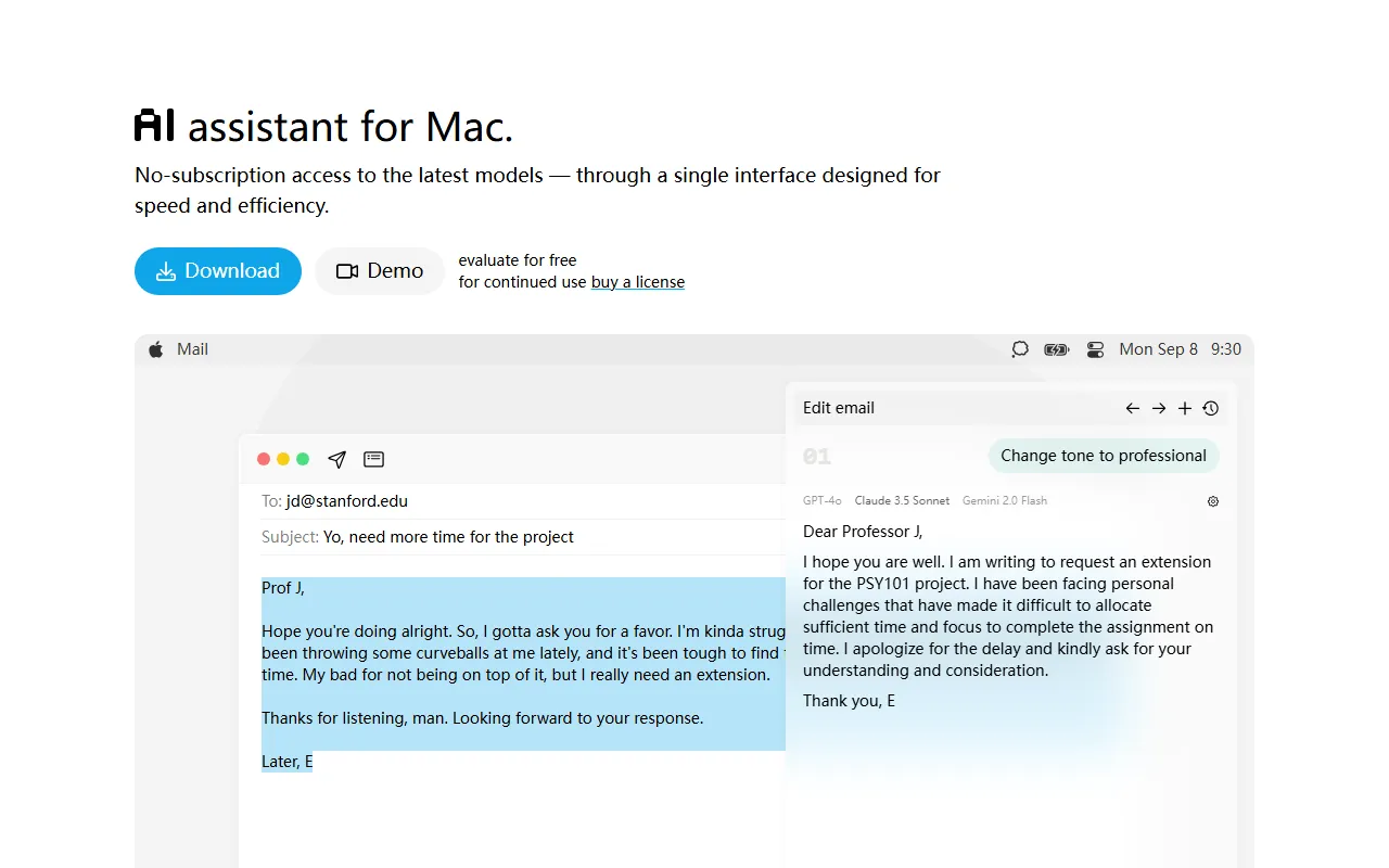 IntelliBar screenshot