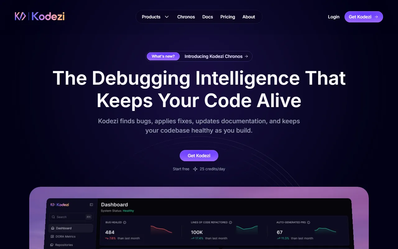 Kodezi ai screenshot