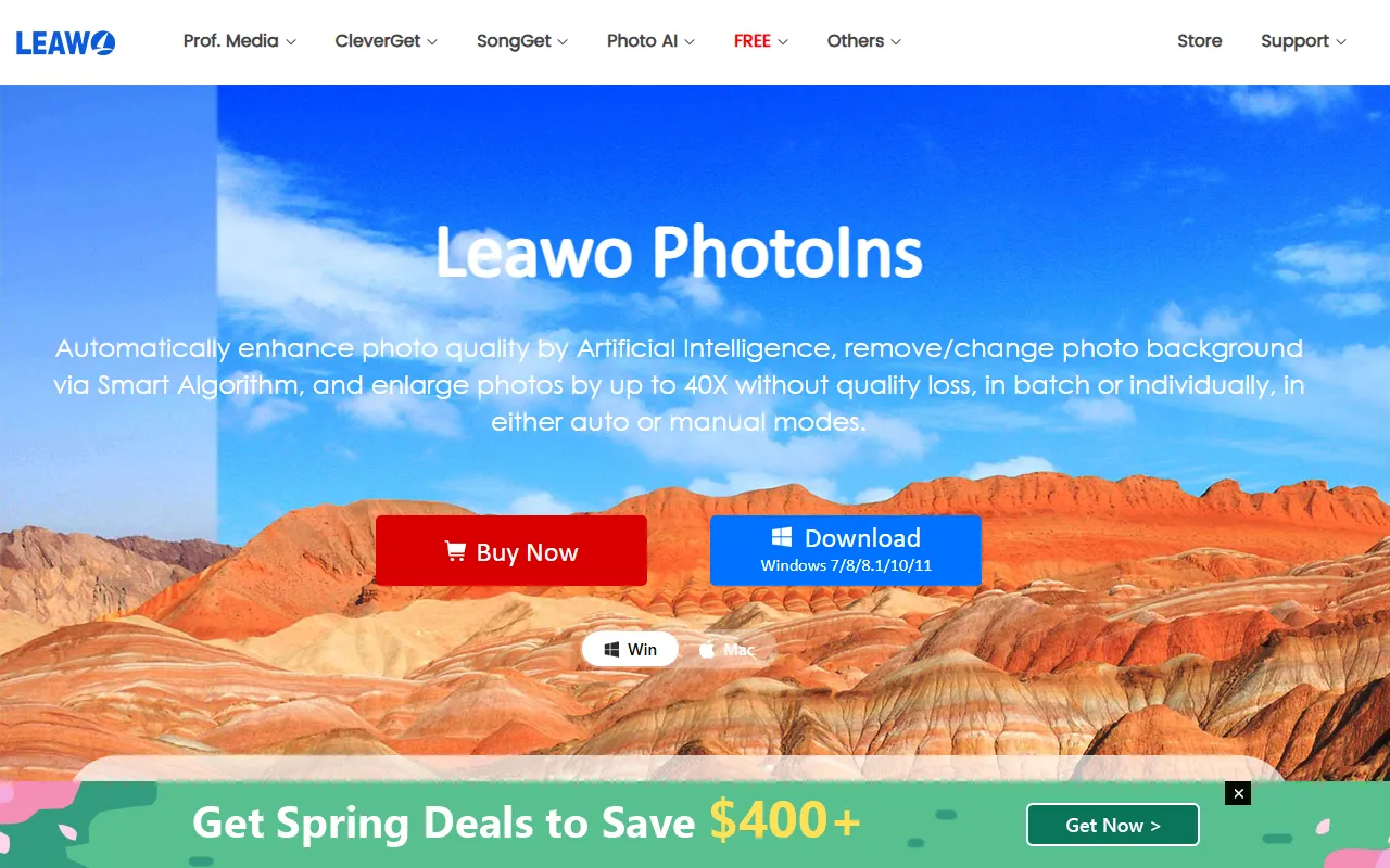 Leawo PhotoIns screenshot