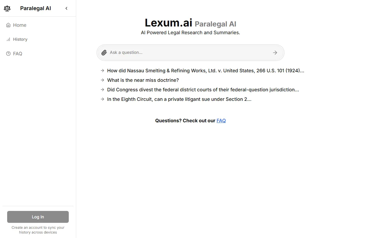 LegalQuestions.Help screenshot