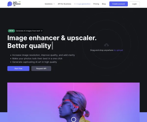 Let's Enhance screenshot