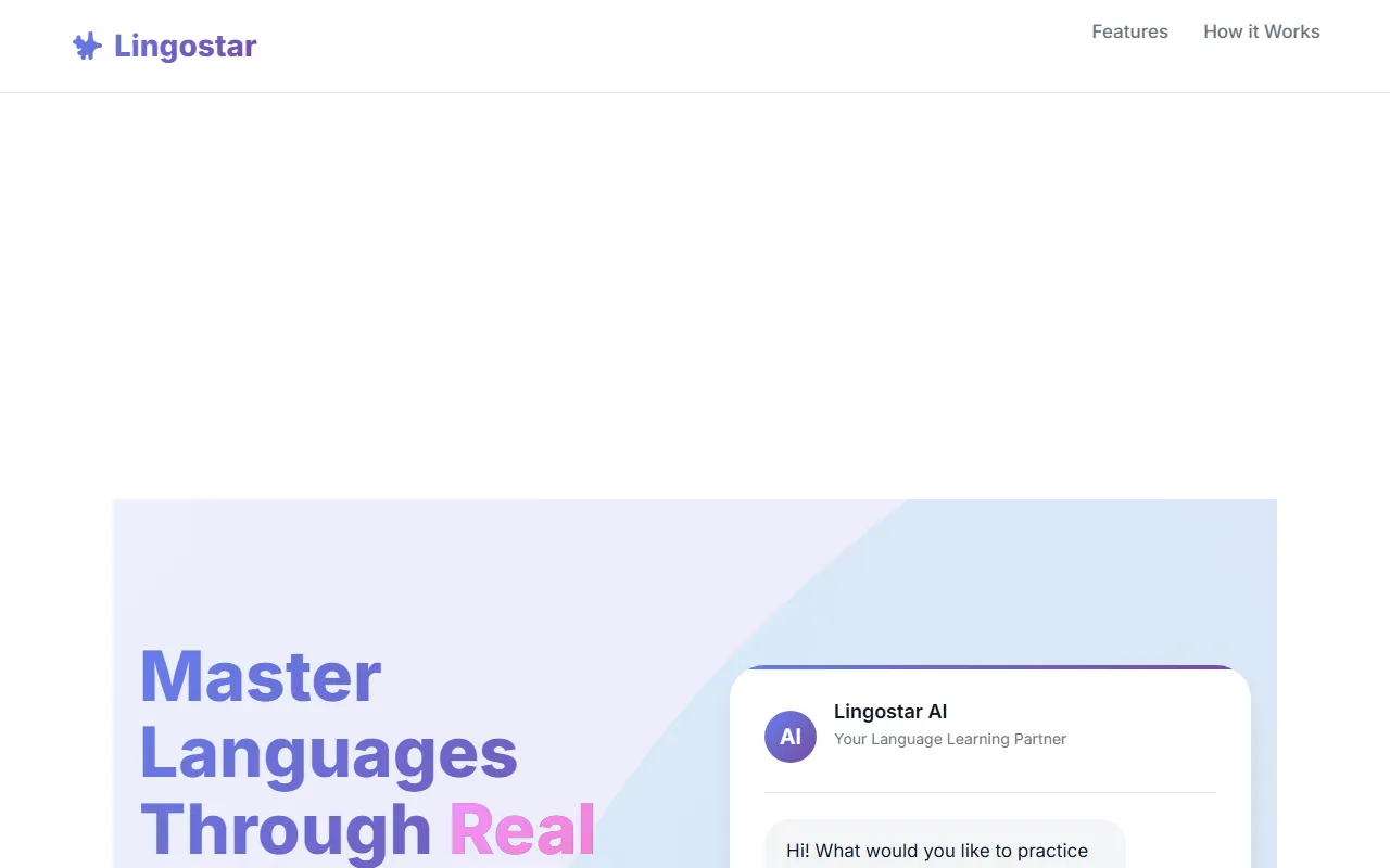 Lingostar screenshot