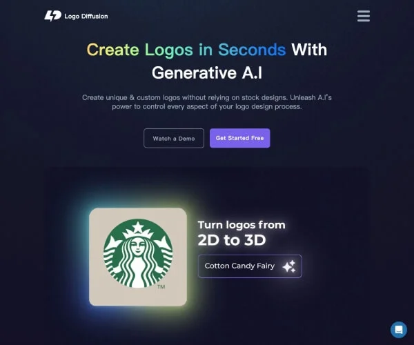 Logo Diffusion screenshot