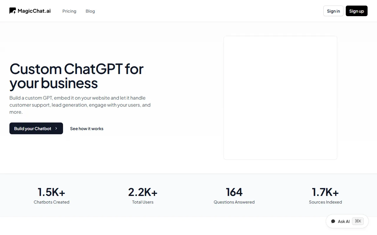 MagicChat AI screenshot