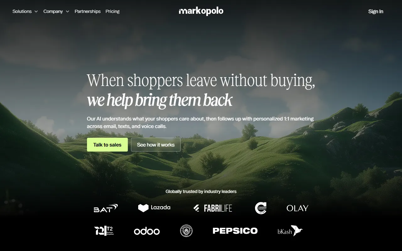 Markopolo screenshot