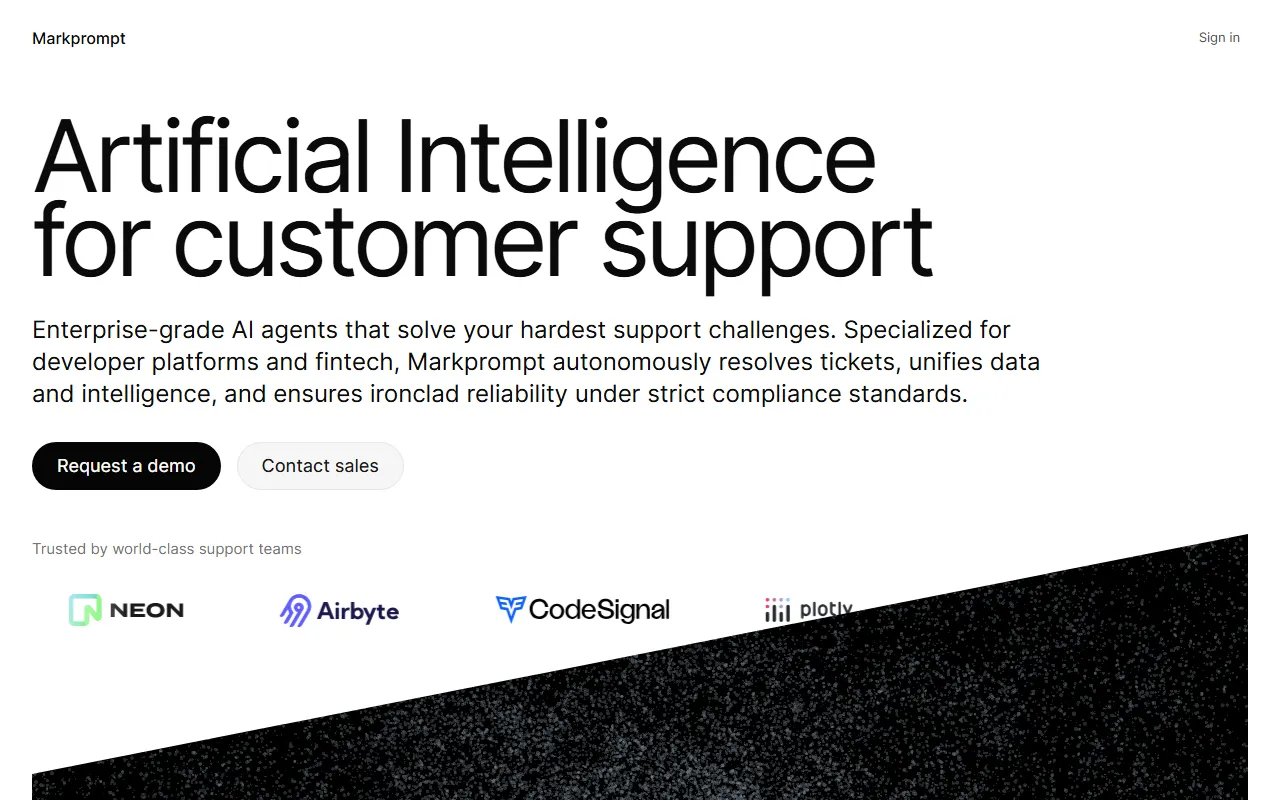 Markprompt screenshot