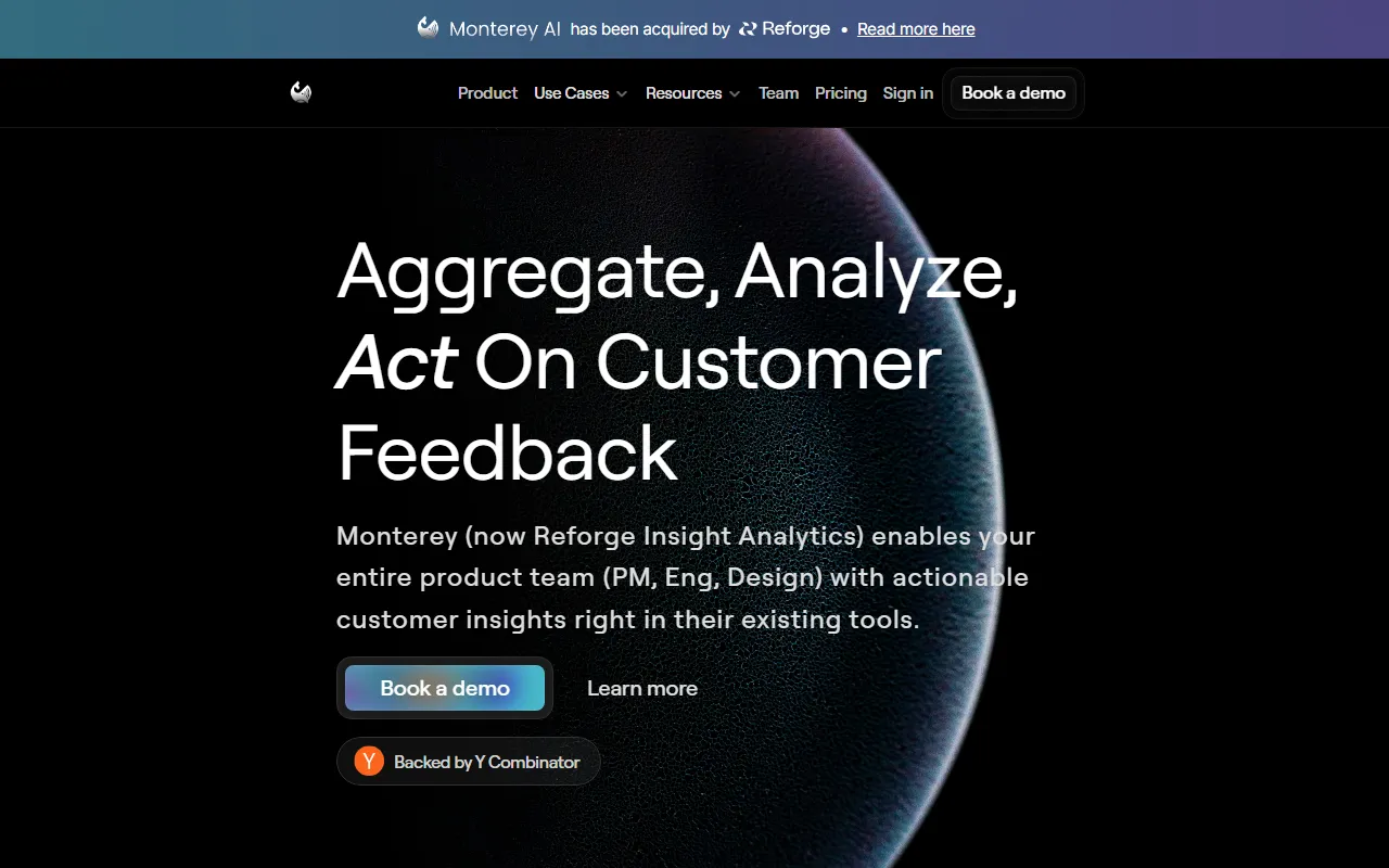 Monterey AI screenshot