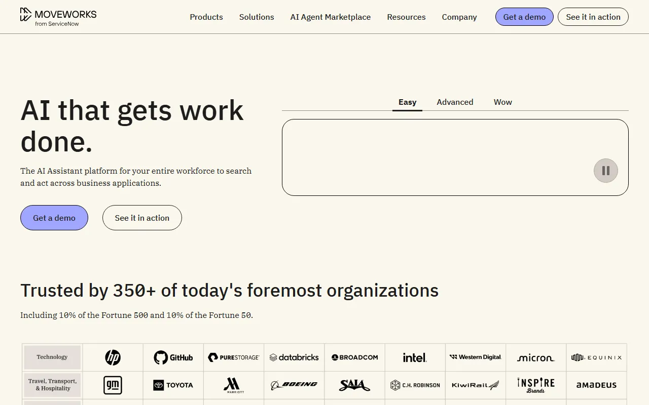 Moveworks screenshot
