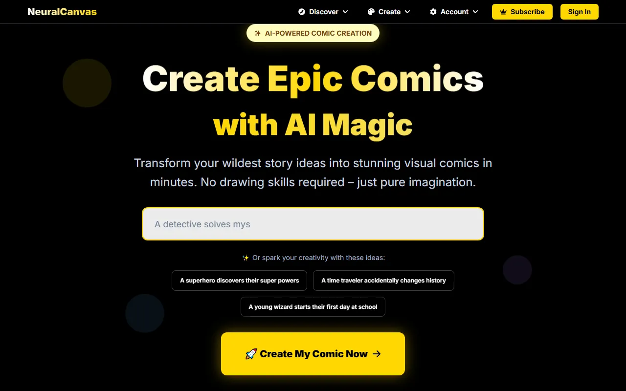 Neural Canvas screenshot