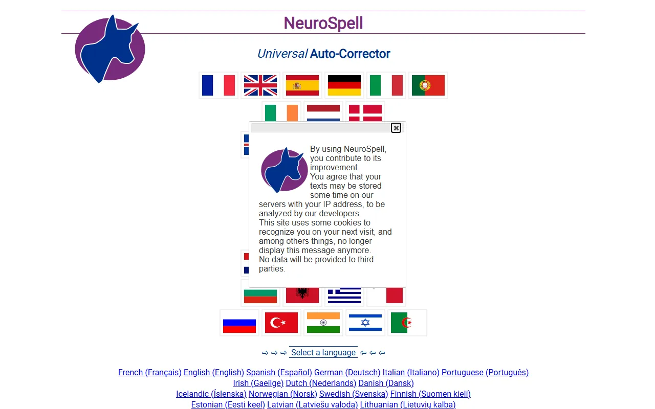 NeuroSpell screenshot