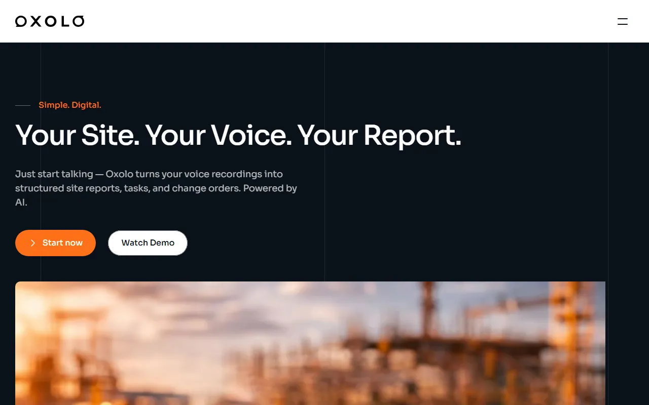 Oxolo.com screenshot