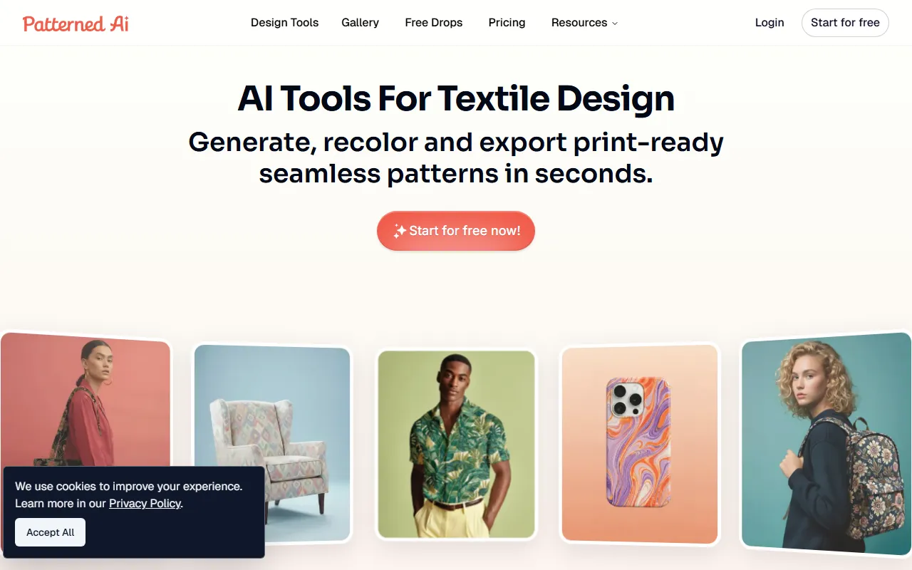 Patterned AI screenshot