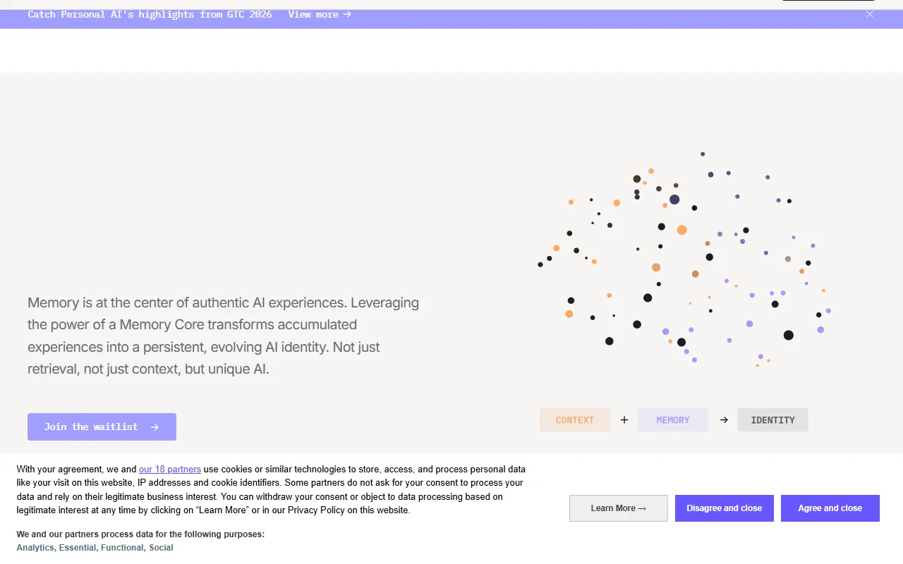 Personal AI screenshot
