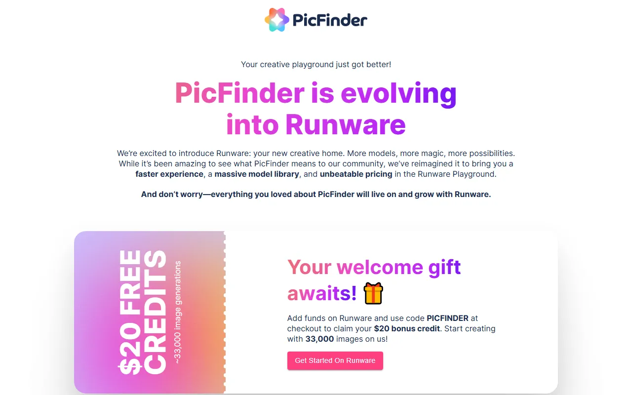PicFinder screenshot