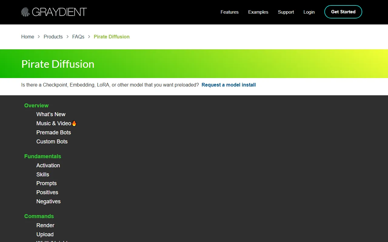 Pirate Diffusion screenshot