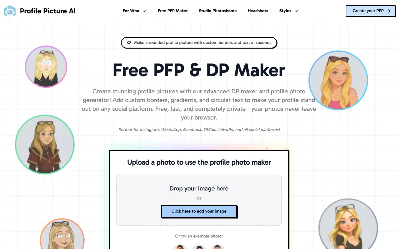 ProfilePicture.AI screenshot