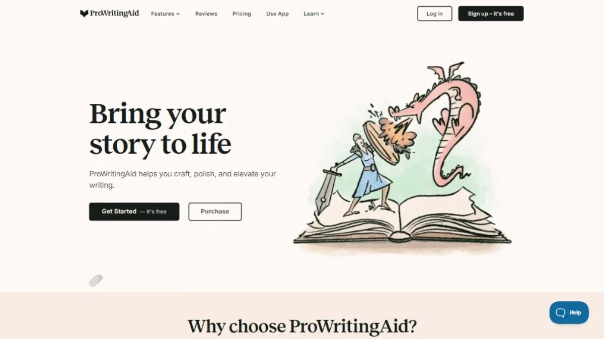 ProWritingAid screenshot