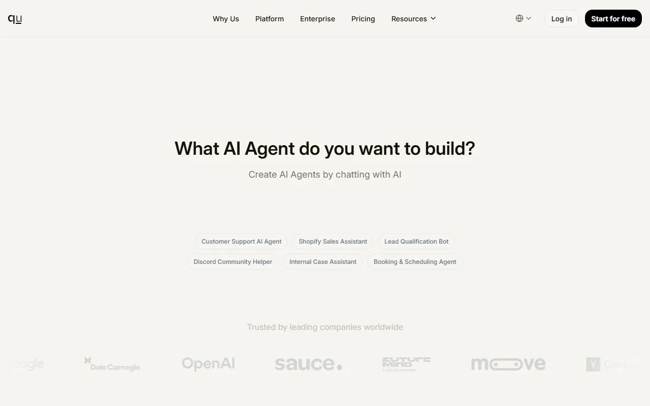 Quickchat screenshot