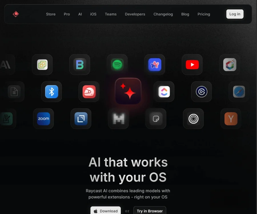 Raycast AI screenshot