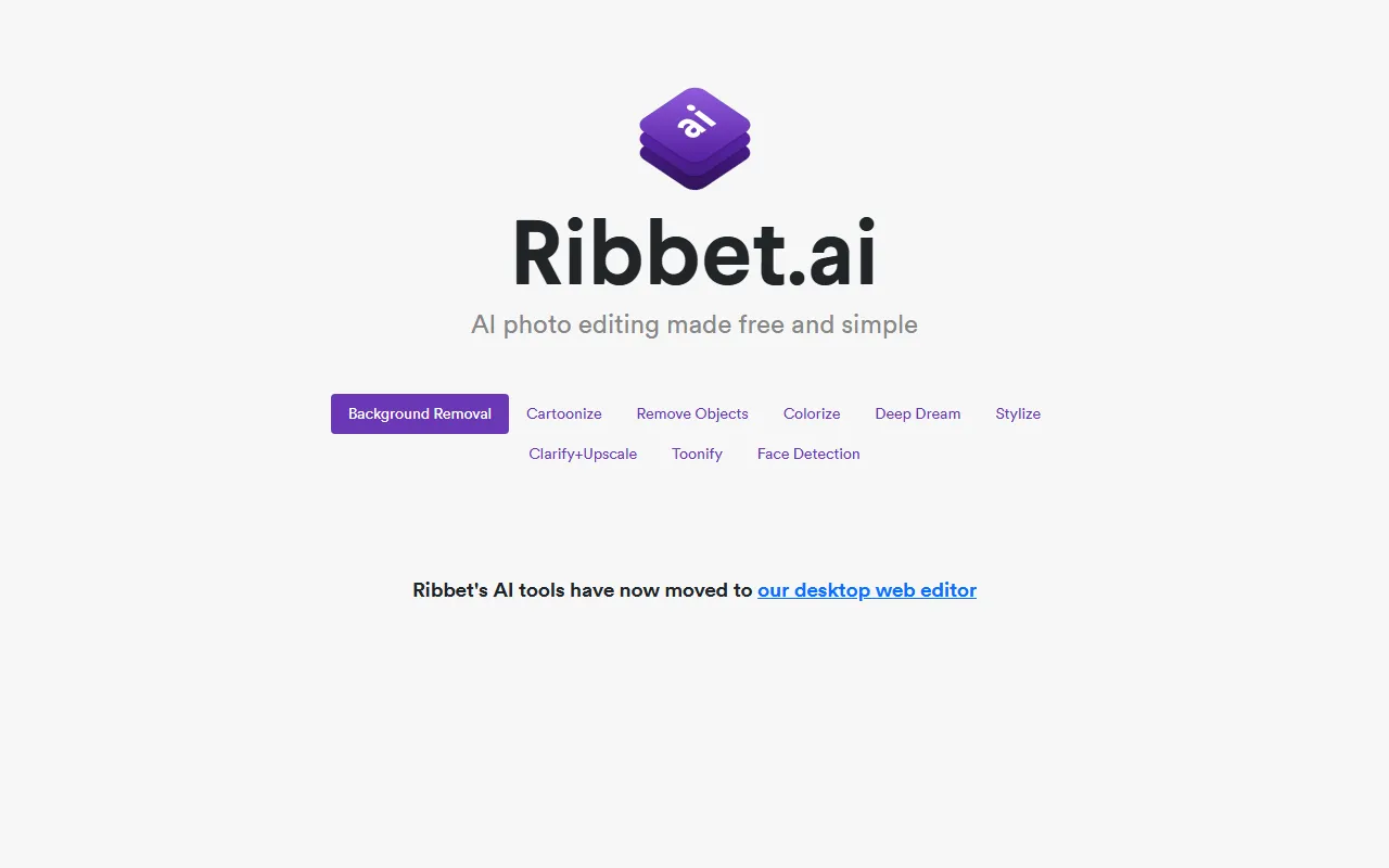 Ribbet.ai screenshot