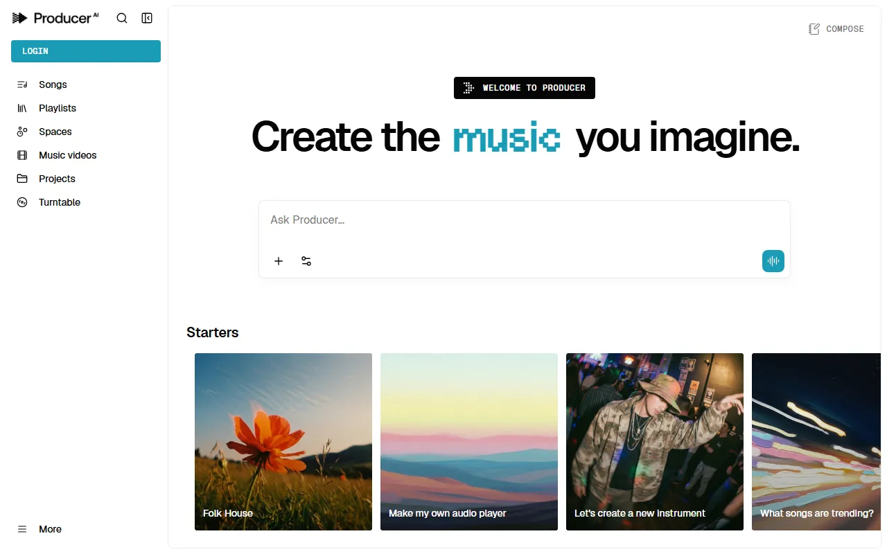 Riffusion screenshot