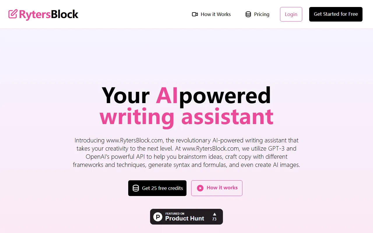 RytersBlock screenshot