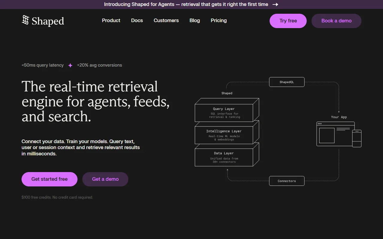 Shaped AI screenshot