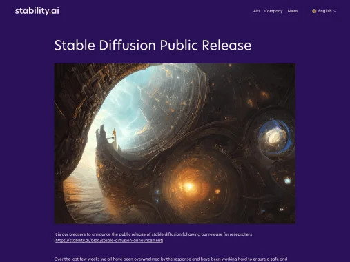 Stable Diffusion screenshot