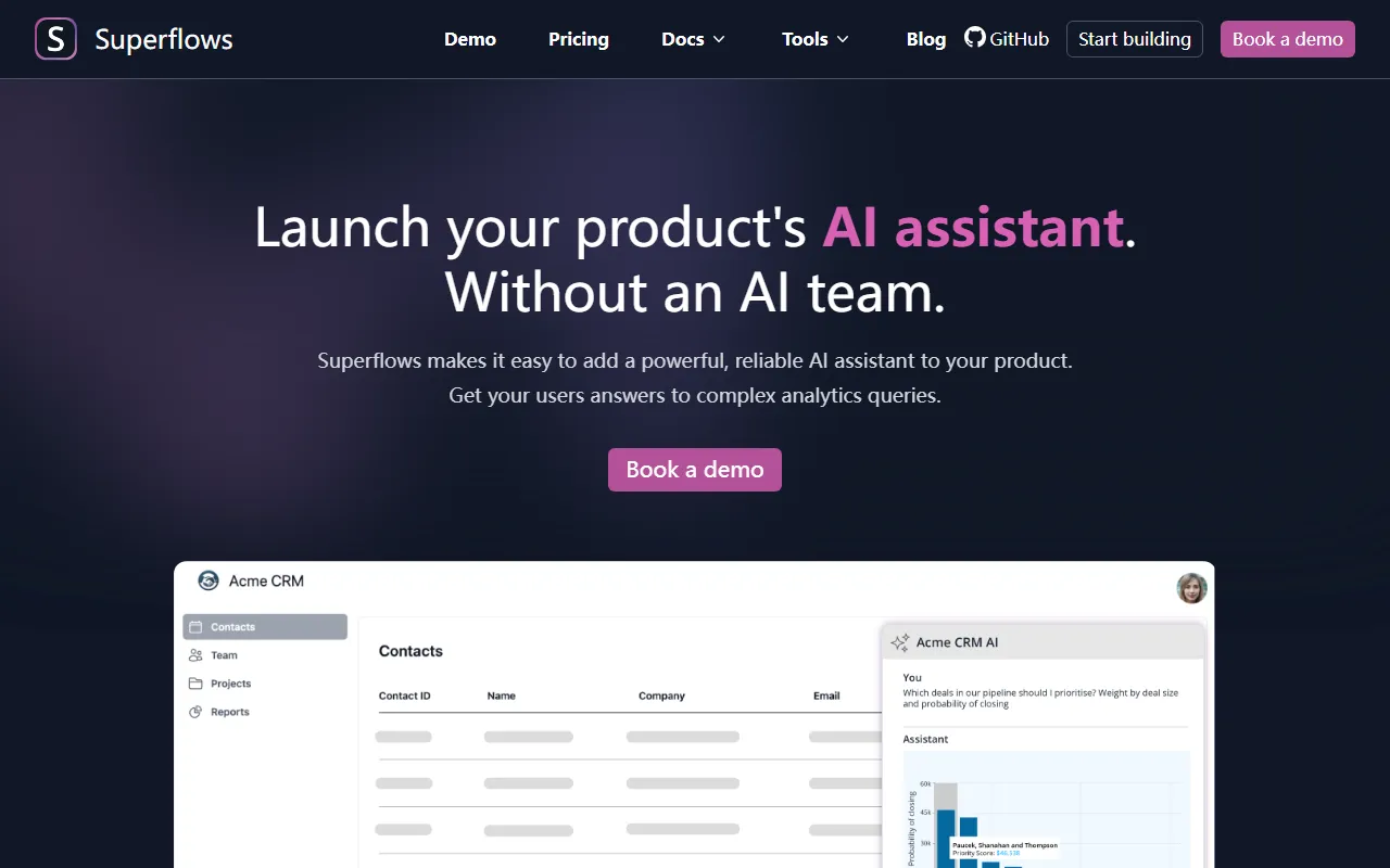 Superflows screenshot